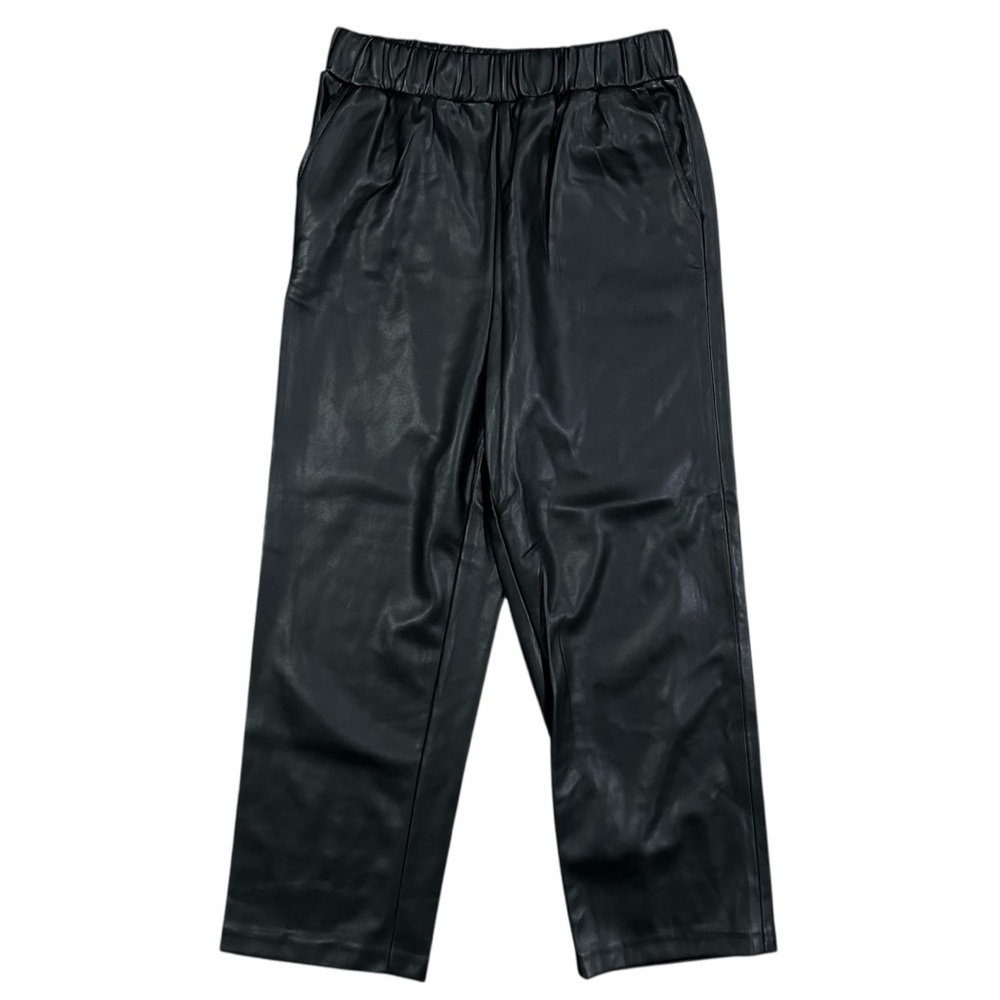 BLANKNYC x Free People Can't Help Myself Vegan Leather High Rise Pants Sz Medium